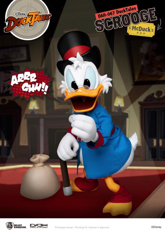 DuckTales Dynamic 8ction Heroes DAH-067 Scrooge McDuck Gallery Image 3