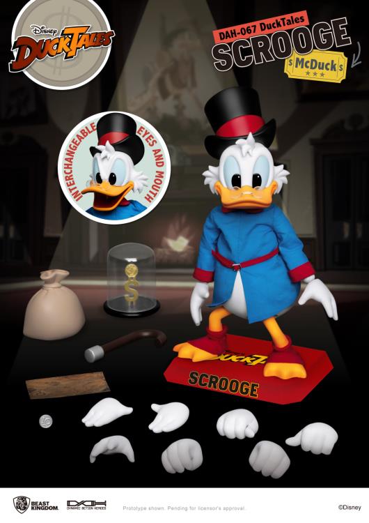 DuckTales Dynamic 8ction Heroes DAH-067 Scrooge McDuck Gallery Image 10