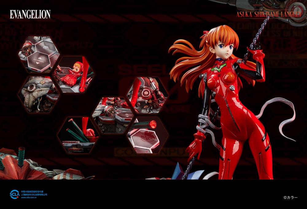 Rebuild of Evangelion Asuka Shikinami Langley 1/4 Wonder Scale Statue Gallery Image 11