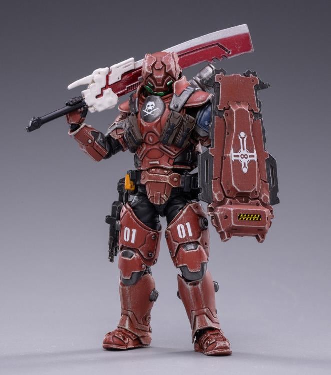 Battle for the Stars 01st Legion Steel Red Blade 1/18 Scale Figure Gallery Image 3