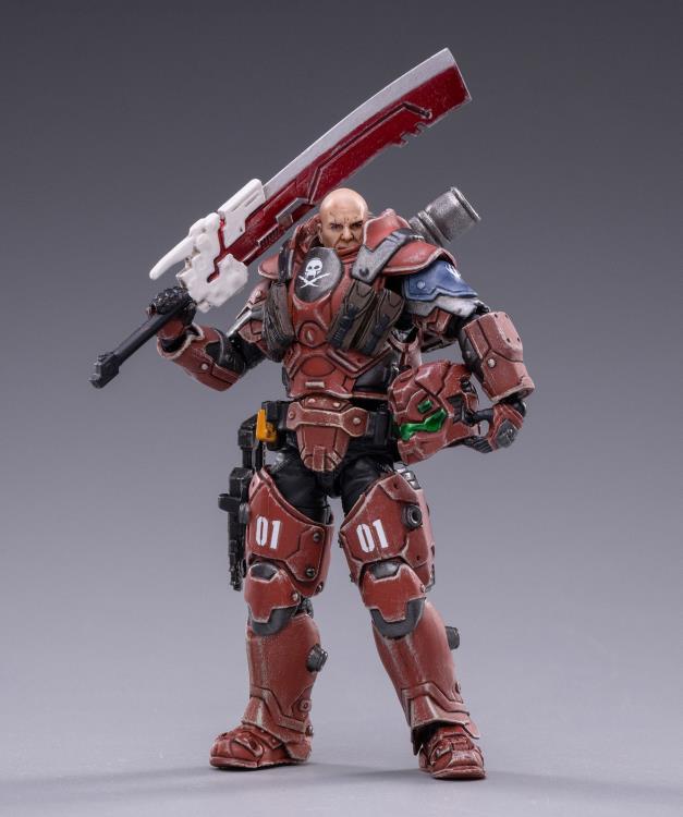 Battle for the Stars 01st Legion Steel Red Blade 1/18 Scale Figure Gallery Image 8