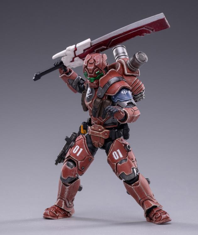 Battle for the Stars 01st Legion Steel Red Blade 1/18 Scale Figure Gallery Image 7