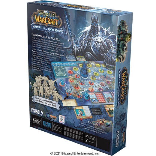 World of Warcraft: Wrath of the Lich King - A Pandemic System Board Game Gallery Image 3