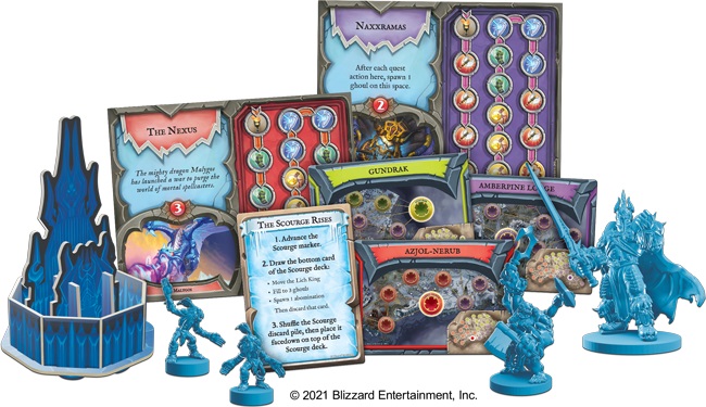 World of Warcraft: Wrath of the Lich King - A Pandemic System Board Game Gallery Image 6