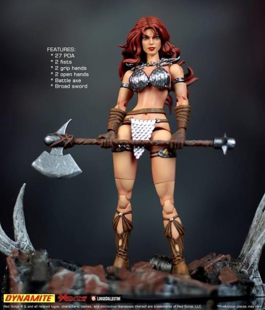 Red Sonja 1/12 Scale Action Figure Gallery Image 7