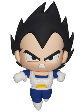 Dragon Ball Z Vegeta 3D Foam Magnet Gallery Image 2