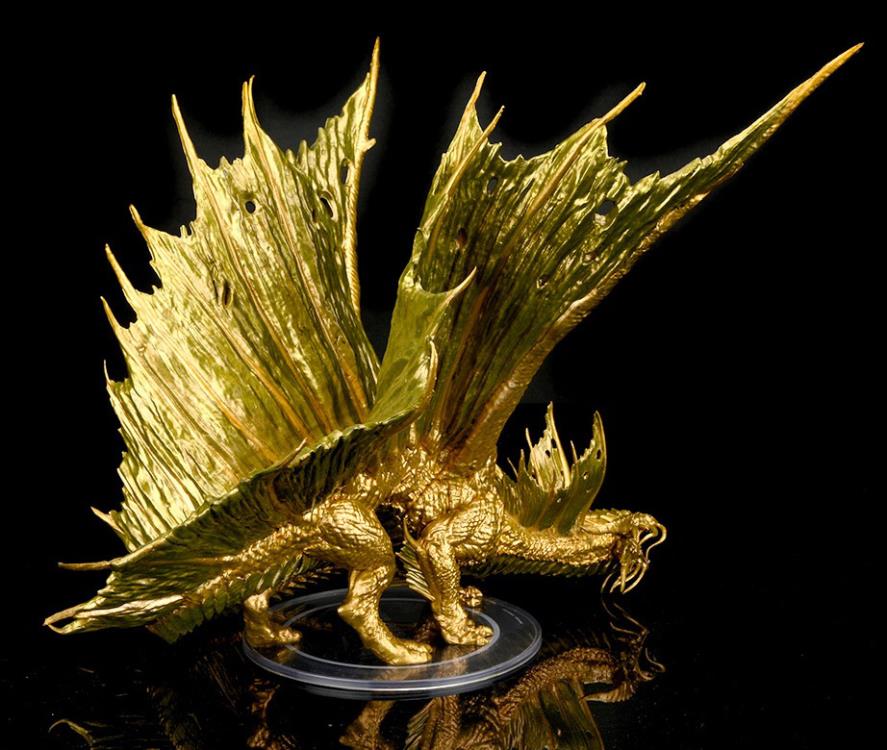 Dungeons & Dragons Icons of the Realms Adult Gold Dragon Premium Painted Figure Gallery Image 7