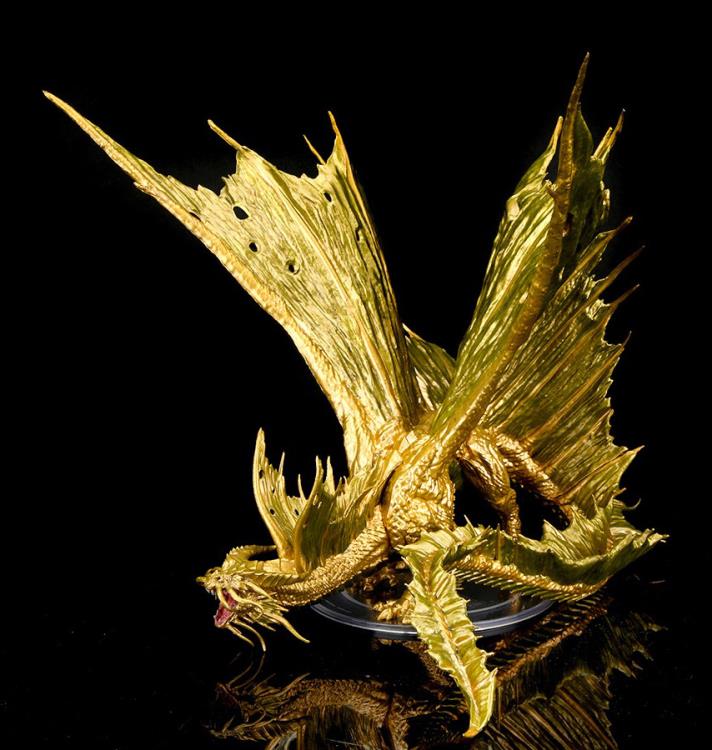 Dungeons & Dragons Icons of the Realms Adult Gold Dragon Premium Painted Figure Gallery Image 5