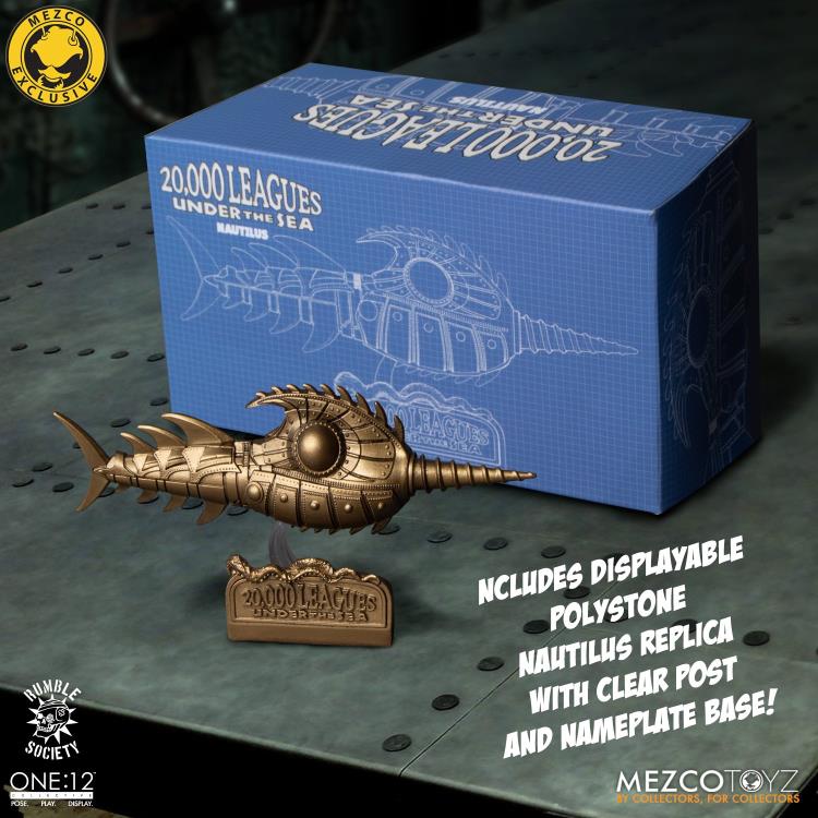 Rumble Society One:12 Collective Captain Nemo & Nautilus Exclusive Set Gallery Image 17