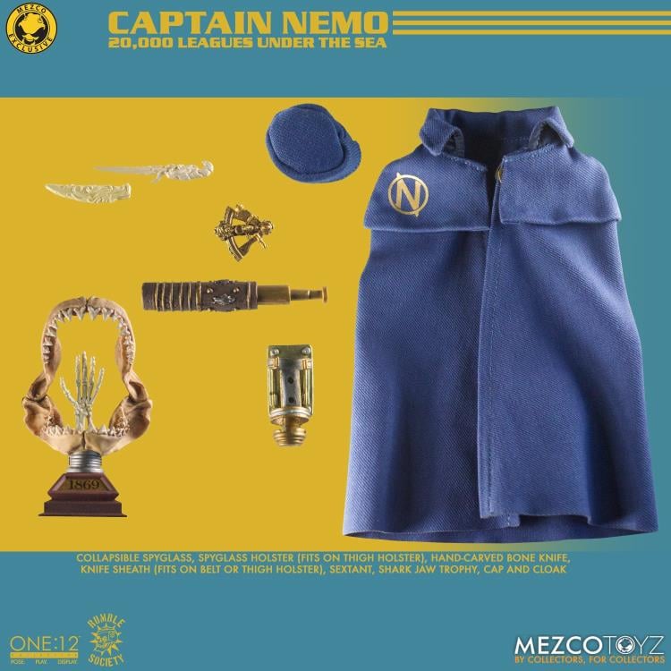 Rumble Society One:12 Collective Captain Nemo & Nautilus Exclusive Set Gallery Image 16