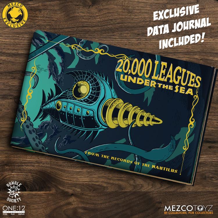 Rumble Society One:12 Collective Captain Nemo & Nautilus Exclusive Set Gallery Image 19