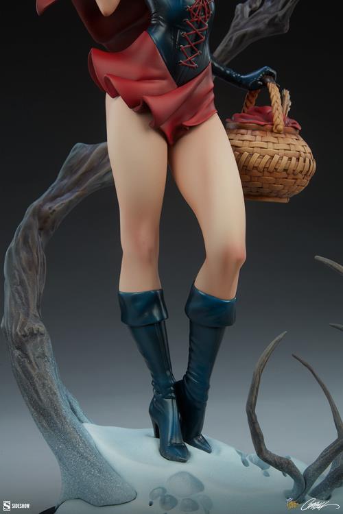 Fairytale Fantasies Collection Red Riding Hood Statue Gallery Image 17