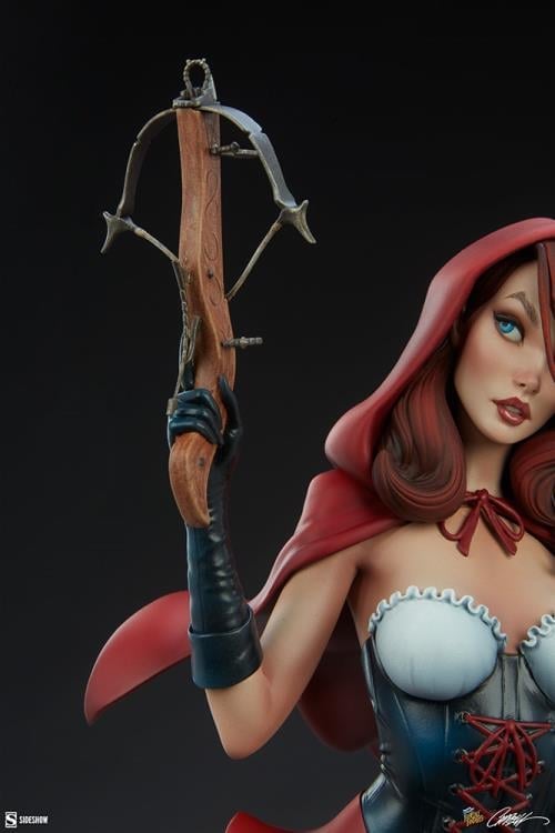 Fairytale Fantasies Collection Red Riding Hood Statue Gallery Image 13