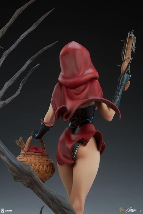Fairytale Fantasies Collection Red Riding Hood Statue Gallery Image 15