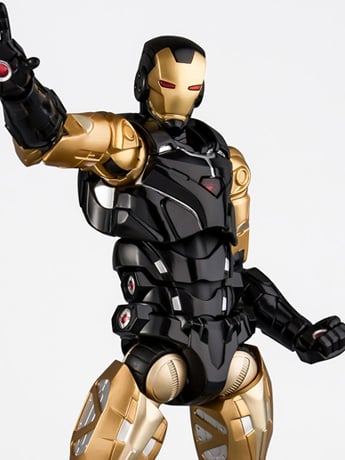 Marvel Fighting Armor Iron Man (Black Limited Edition) Figure Gallery Image 2