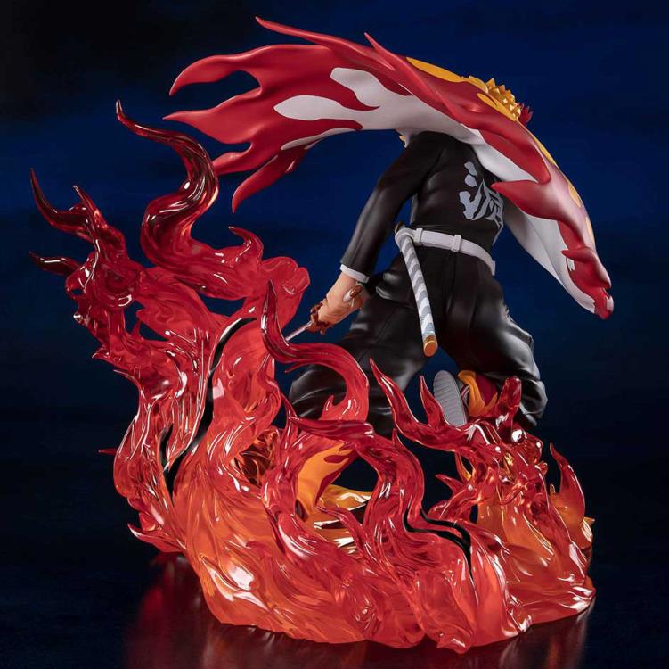 Demon Slayer: Kimetsu no Yaiba The Movie: Mugen Train FiguartsZERO Kyojuro Rengoku (Flame Hashira) Gallery Image 6