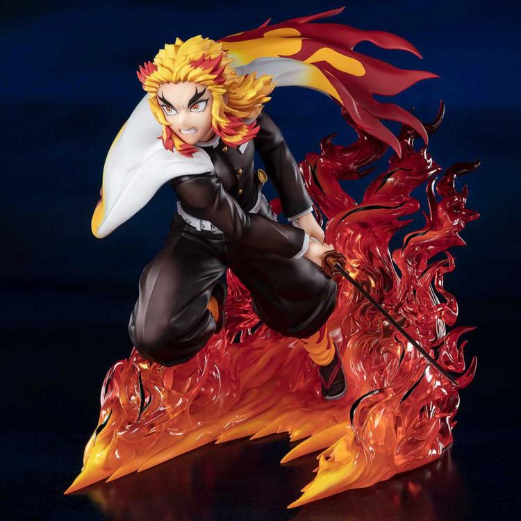 Demon Slayer: Kimetsu no Yaiba The Movie: Mugen Train FiguartsZERO Kyojuro Rengoku (Flame Hashira) Gallery Image 3