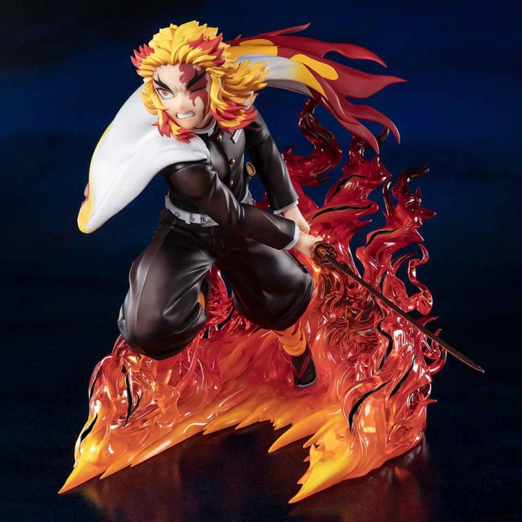 Demon Slayer: Kimetsu no Yaiba The Movie: Mugen Train FiguartsZERO Kyojuro Rengoku (Flame Hashira) Gallery Image 7
