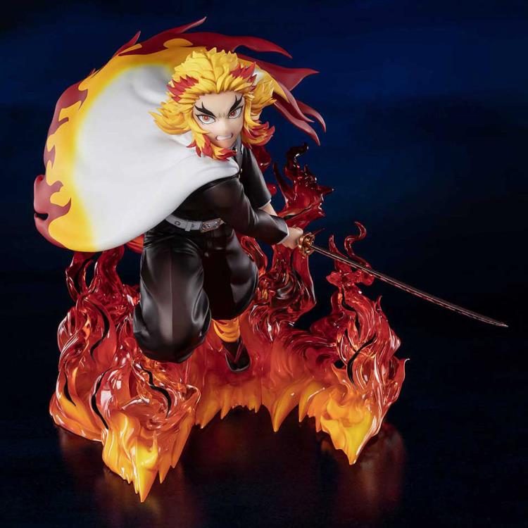 Demon Slayer: Kimetsu no Yaiba The Movie: Mugen Train FiguartsZERO Kyojuro Rengoku (Flame Hashira) Gallery Image 4