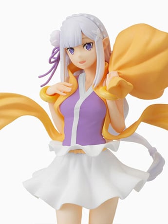 Re:Zero Starting Life in Another World Emilia (Wind God Ver.) Super Premium Figure Gallery Image 2