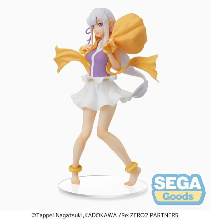 Re:Zero Starting Life in Another World Emilia (Wind God Ver.) Super Premium Figure Gallery Image 4