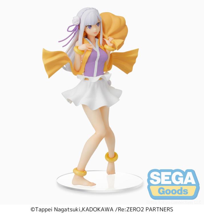 Re:Zero Starting Life in Another World Emilia (Wind God Ver.) Super Premium Figure Gallery Image 6