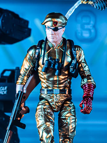 Eagle Force 4" Captain Eagle 40th Anniversary BBTS Exclusive Figure Gallery Image 2