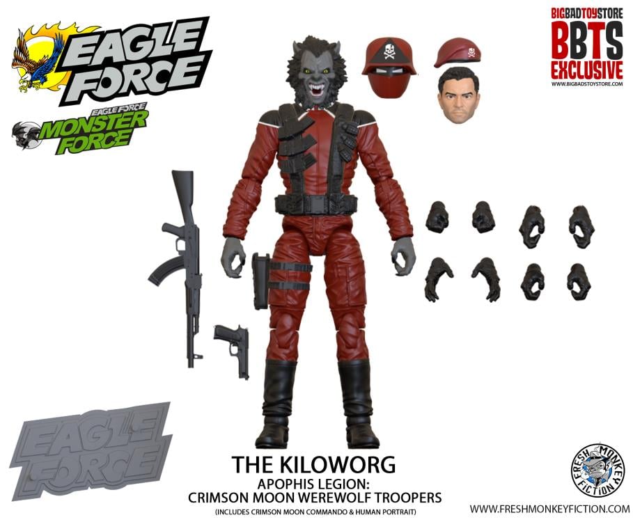 Eagle Force The Kiloworg 40th Anniversary 1/18 Scale BBTS Exclusive Figure Gallery Image 4