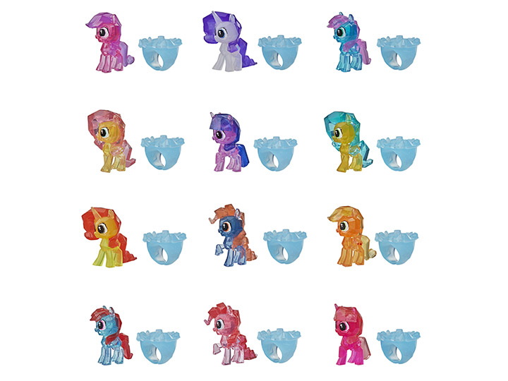 My Little Pony Secret Rings Wave 1 Box of 12 Figures Gallery Image 1