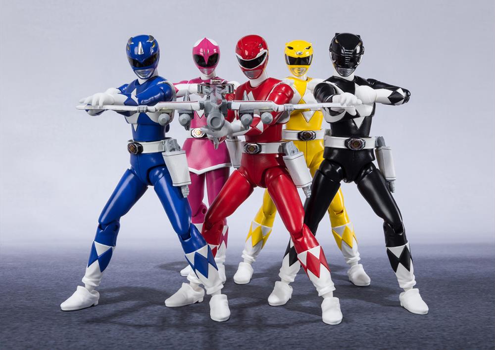 Mighty Morphin Power Rangers Shodo Super Box of 6 Figures Gallery Image 3