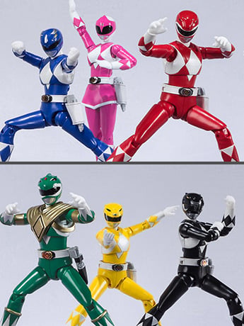 Mighty Morphin Power Rangers Shodo Super Box of 6 Figures Gallery Image 2