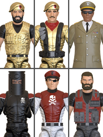 Eagle Force 4" Wave 2 40th Anniversary Set of 6 BBTS Exclusive Figures Gallery Image 2