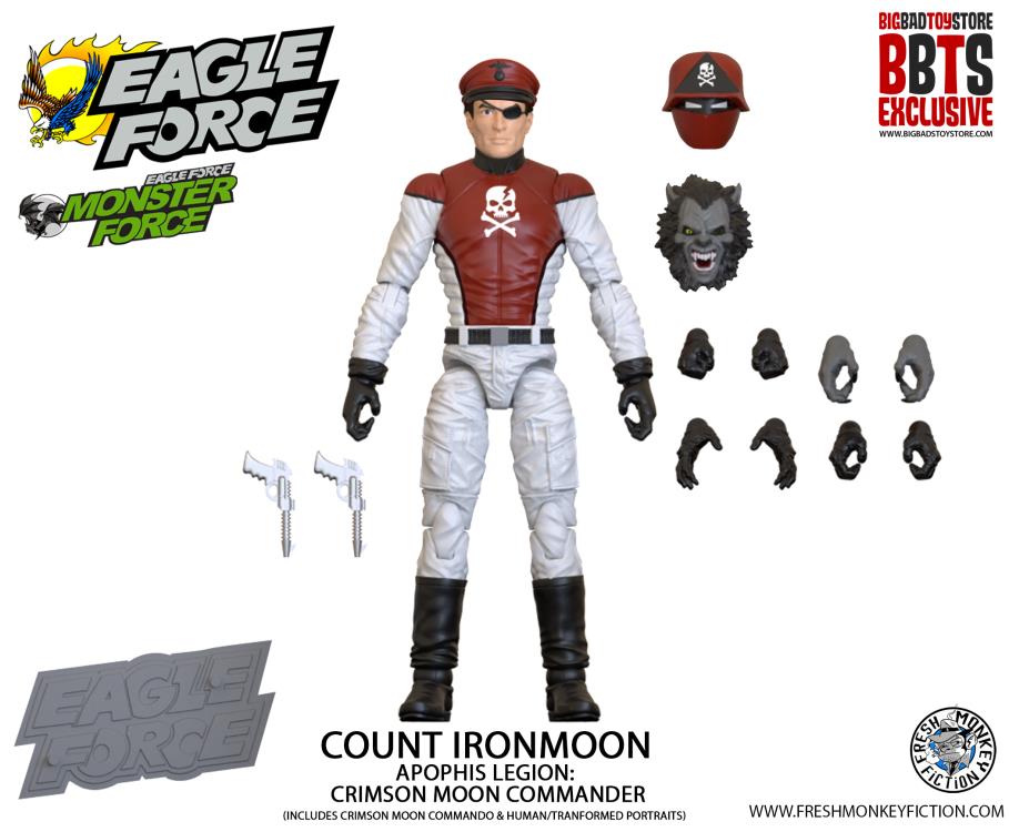 Eagle Force 4" Wave 2 40th Anniversary Set of 6 BBTS Exclusive Figures Gallery Image 11