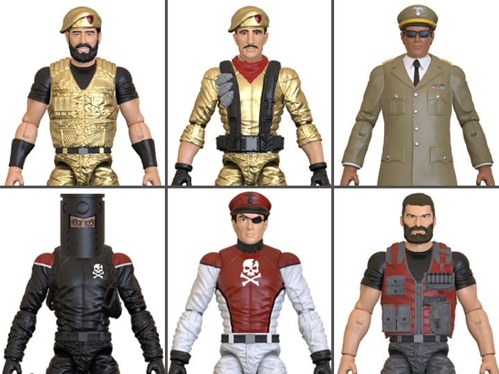 Eagle Force 4" Wave 2 40th Anniversary Set of 6 BBTS Exclusive Figures Gallery Image 1