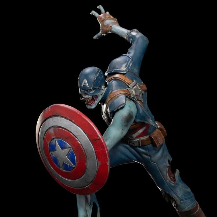 What If...? Zombie Captain America 1/10 Art Scale Limited Edition Statue Gallery Image 10