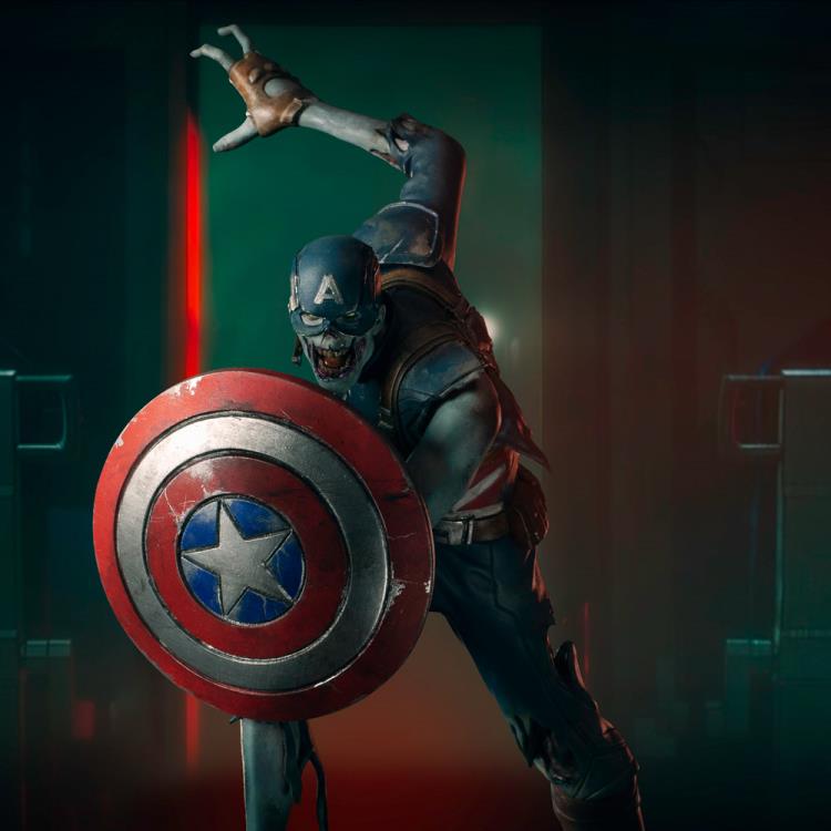 What If...? Zombie Captain America 1/10 Art Scale Limited Edition Statue Gallery Image 12