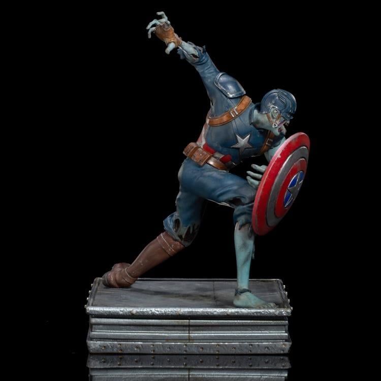 What If...? Zombie Captain America 1/10 Art Scale Limited Edition Statue Gallery Image 7