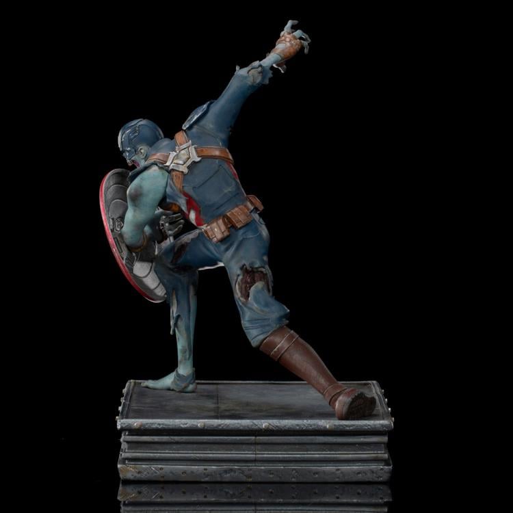 What If...? Zombie Captain America 1/10 Art Scale Limited Edition Statue Gallery Image 5