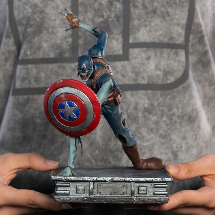 What If...? Zombie Captain America 1/10 Art Scale Limited Edition Statue Gallery Image 13
