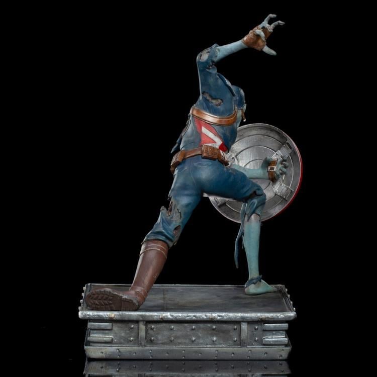 What If...? Zombie Captain America 1/10 Art Scale Limited Edition Statue Gallery Image 6