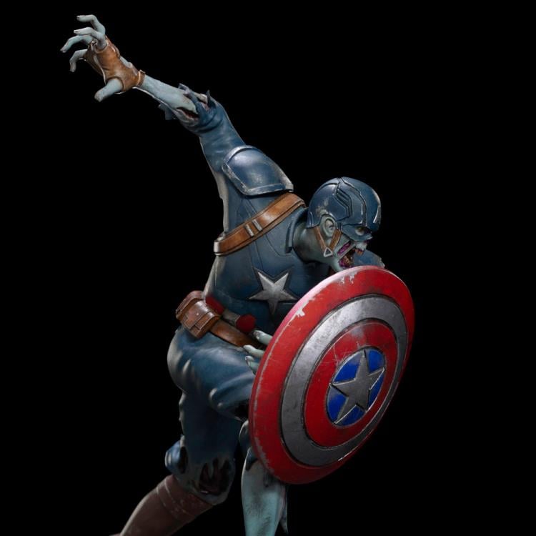 What If...? Zombie Captain America 1/10 Art Scale Limited Edition Statue Gallery Image 9