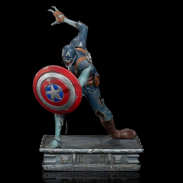What If...? Zombie Captain America 1/10 Art Scale Limited Edition Statue Gallery Image 3