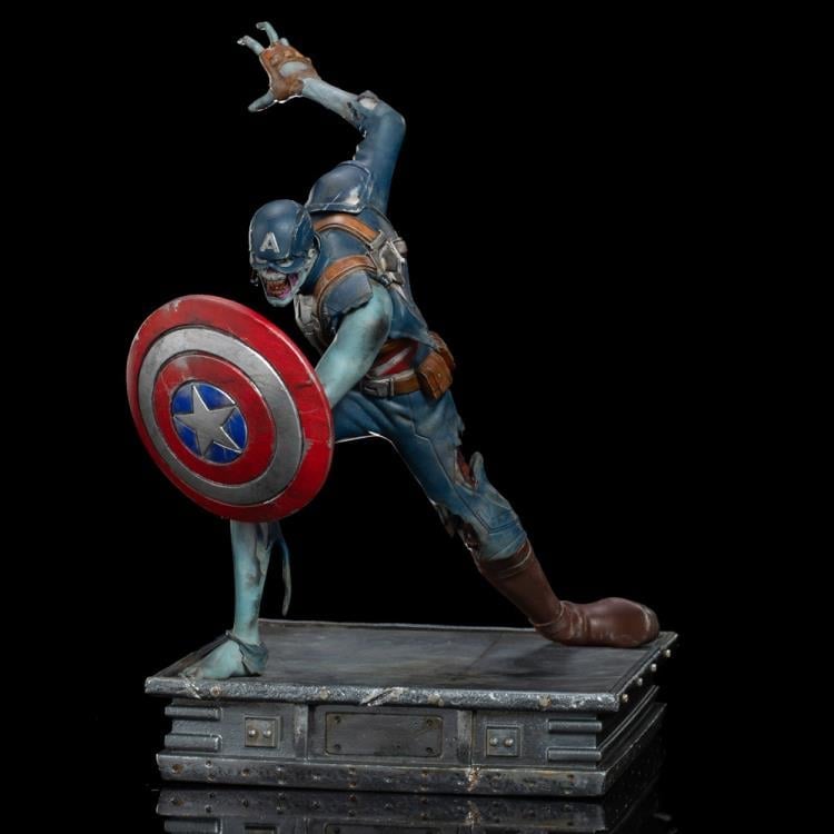 What If...? Zombie Captain America 1/10 Art Scale Limited Edition Statue Gallery Image 4