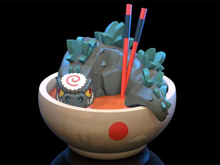 Soup Dragon Qrew Art Vinyl Limited Edition Figure Gallery Image 1