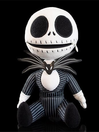 The Nightmare Before Christmas Jack Skellington Zippermouth Plush Gallery Image 2