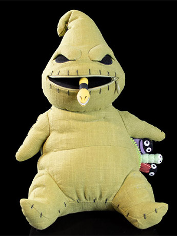 The Nightmare Before Christmas Oogie Boogie Zippermouth Plush Gallery Image 2
