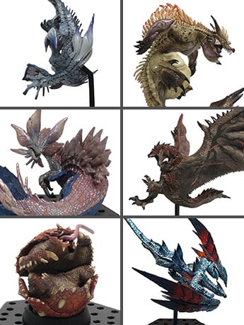 Monster Hunter Capcom Figure Builder Standard Model Plus Vol.21 Box of 6 Figures Gallery Image 2