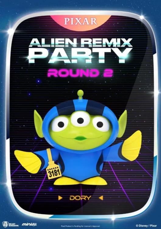 Toy Story Alien Remix Party Round 2 MEA-033 Box of 8 Random Figures Gallery Image 7
