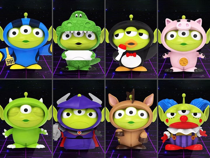 Toy Story Alien Remix Party Round 2 MEA-033 Box of 8 Random Figures Gallery Image 1