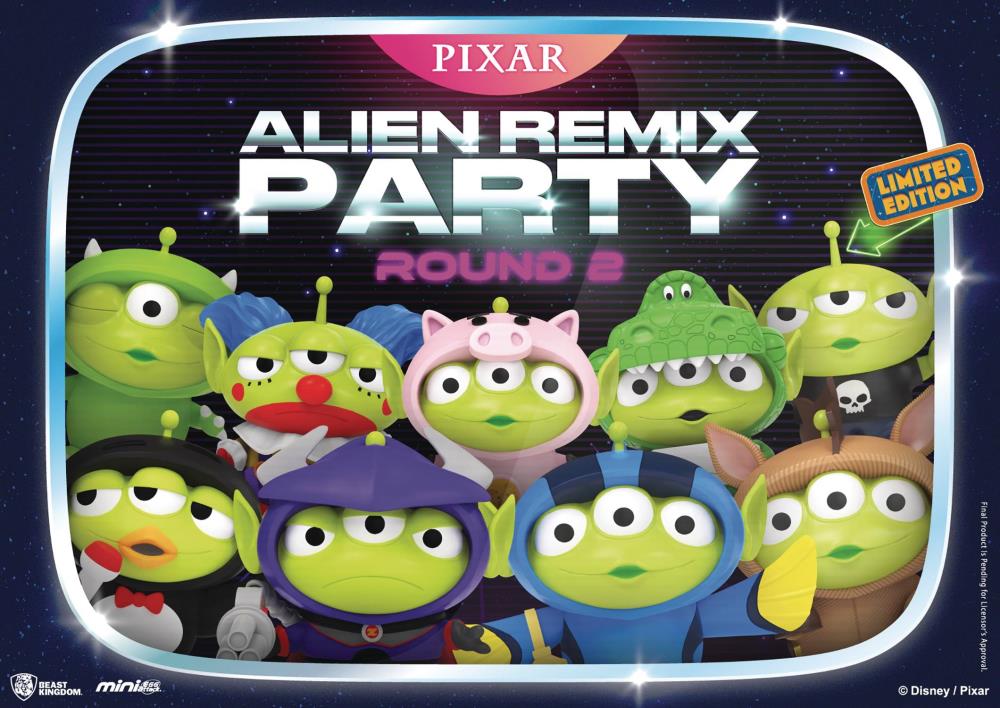 Toy Story Alien Remix Party Round 2 MEA-033 Box of 8 Random Figures Gallery Image 3
